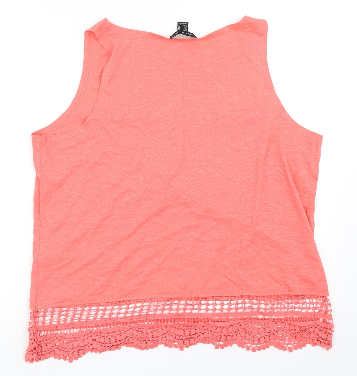 Atmosphere Womens Pink   Basic Tank Size 16