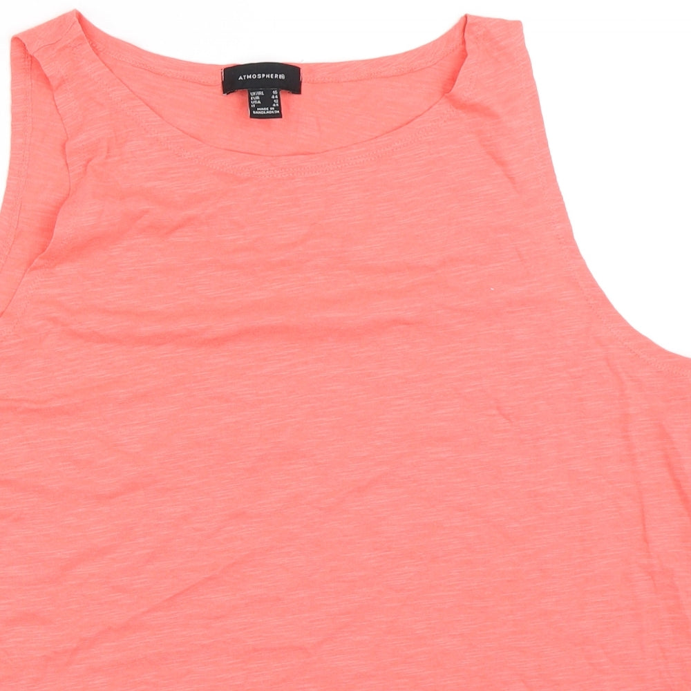 Atmosphere Womens Pink   Basic Tank Size 16