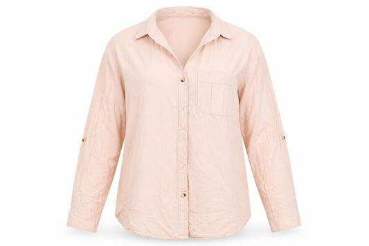 Dorothy Perkins Womens Pink   Basic Button-Up Size 8