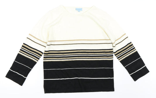 Atmosphere Womens Beige   Pullover Jumper Size 12