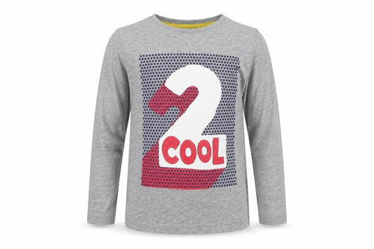 Front view of Tu boys’ grey houndstooth basic casual, size 3-4, years