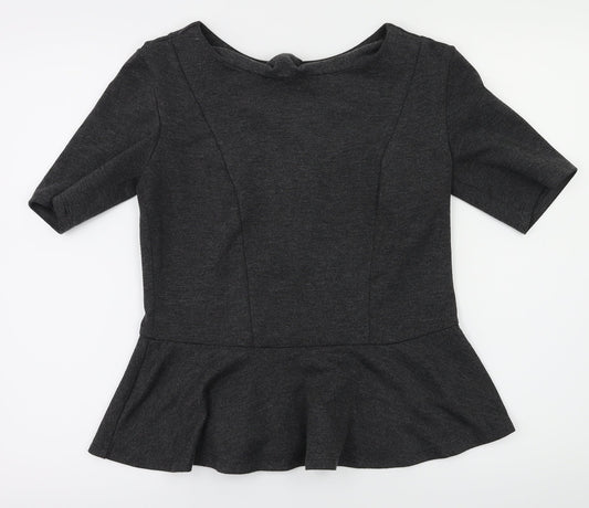 amphora Womens Grey   Basic T-Shirt Size M