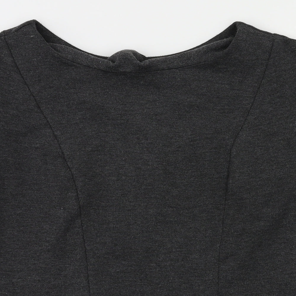 amphora Womens Grey   Basic T-Shirt Size M