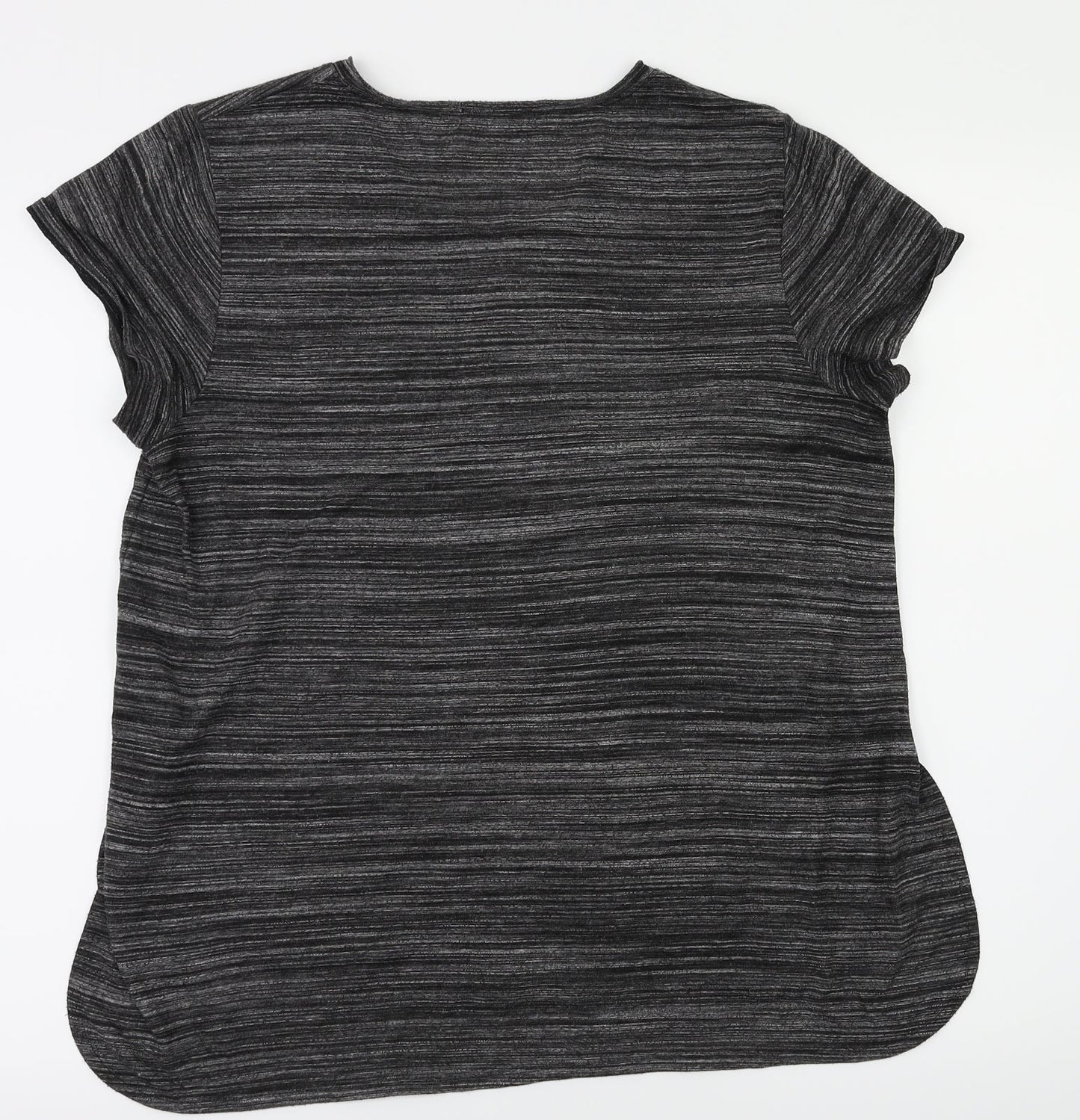 payapa Womens Black   Basic T-Shirt Size 12