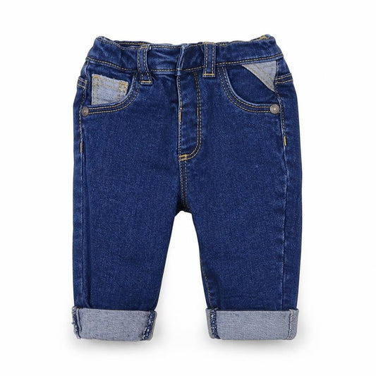 George Girls Blue   Cargo Jeans Size 0-3 Months