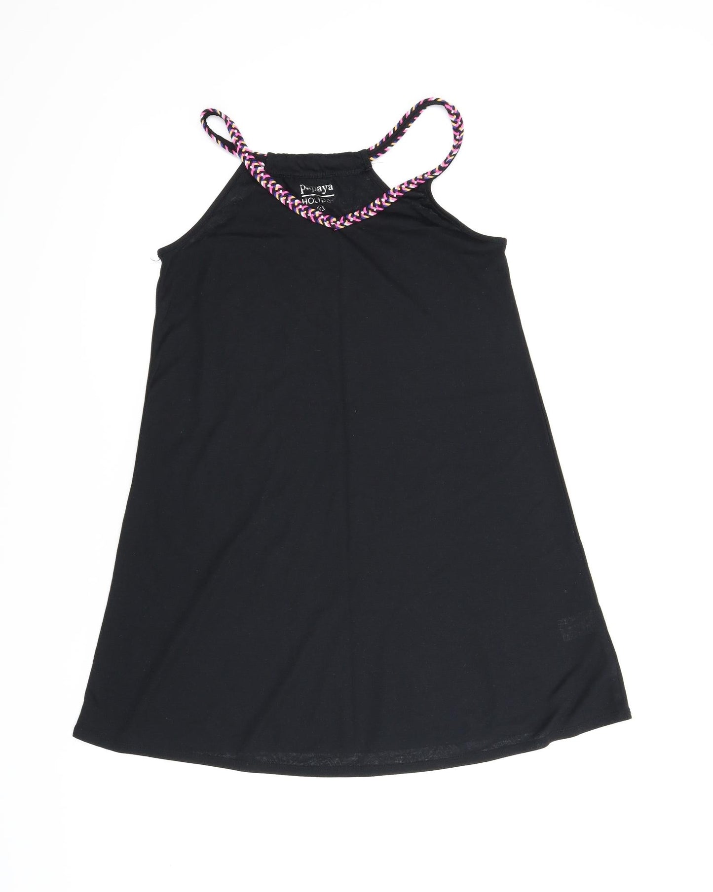 Papaya Womens Black   Tunic Blouse Size 8