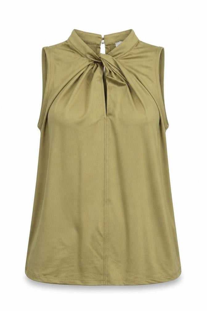 H&M Womens Green   Basic Blouse Size XS