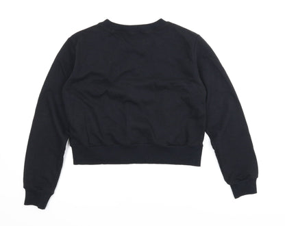 Back view of Trendyol women’s black jumper, size XS
