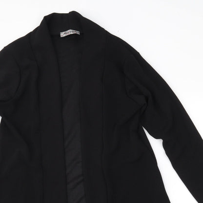 Close-up detail of Miss Posh girls’ black jacket, size L