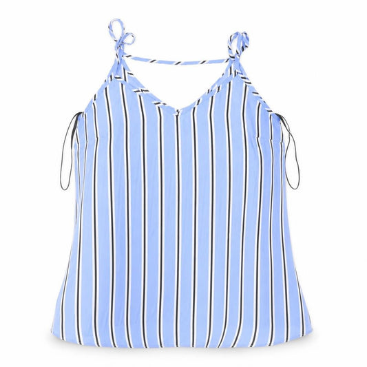 Primark Womens Blue Striped  Camisole Blouse Size 8