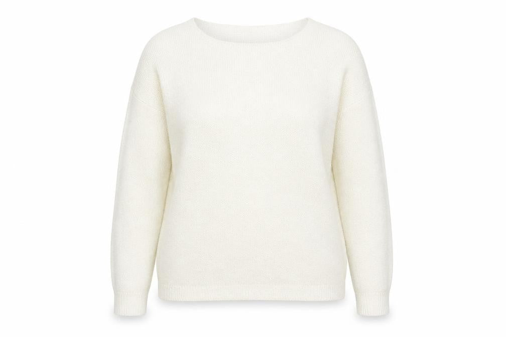 Primark Womens White  Knit Pullover Jumper Size 18
