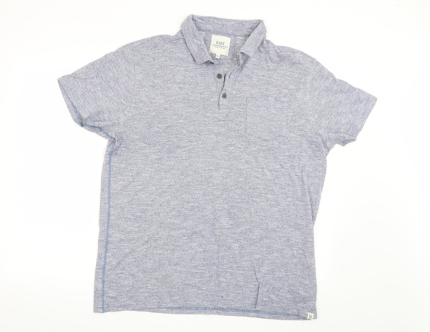 Easy Mens Blue    T-Shirt Size XL