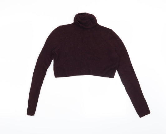 Topshop Womens Purple   Pullover Jumper Size 10
