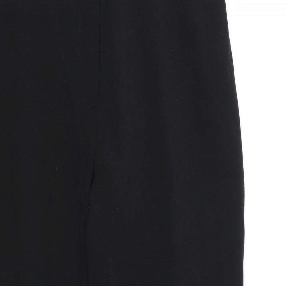Preworn Womens Black  Rayon Trousers  Size M L27 in