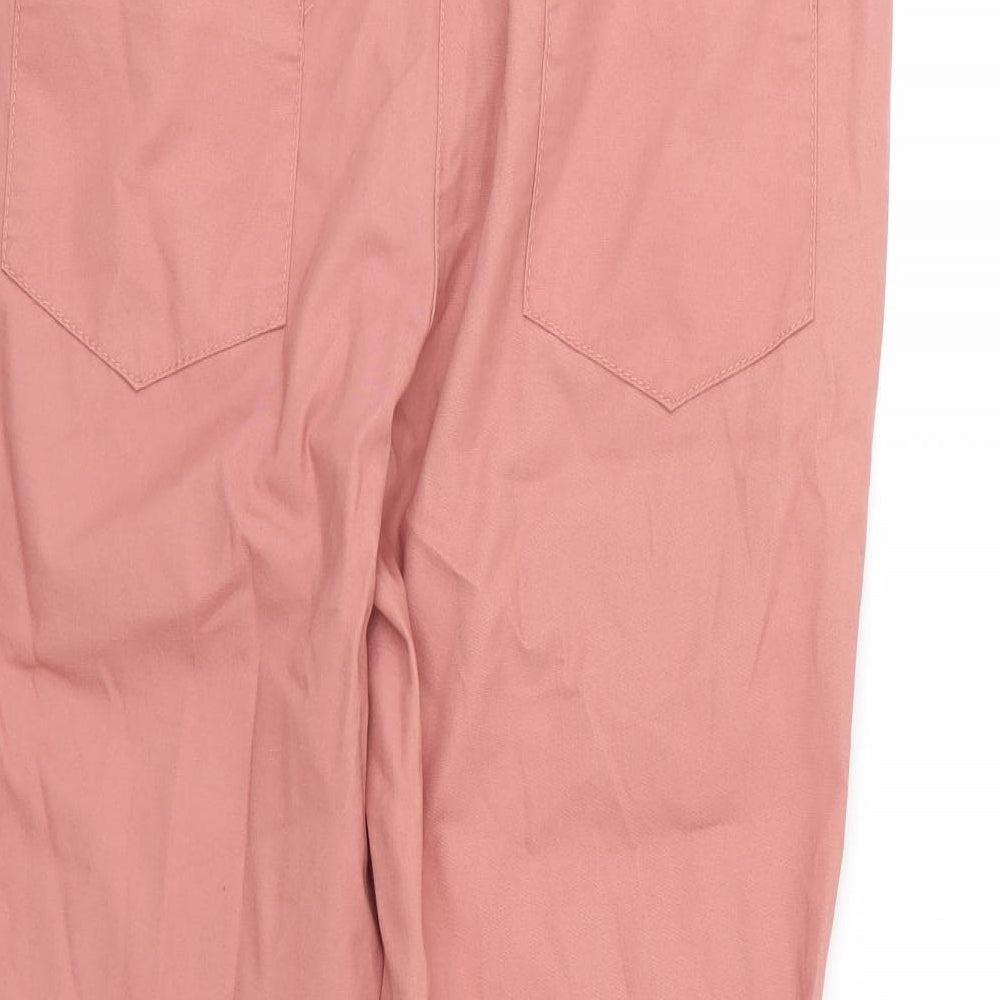 NEXT Womens Pink   Trousers  Size 12 L24 in