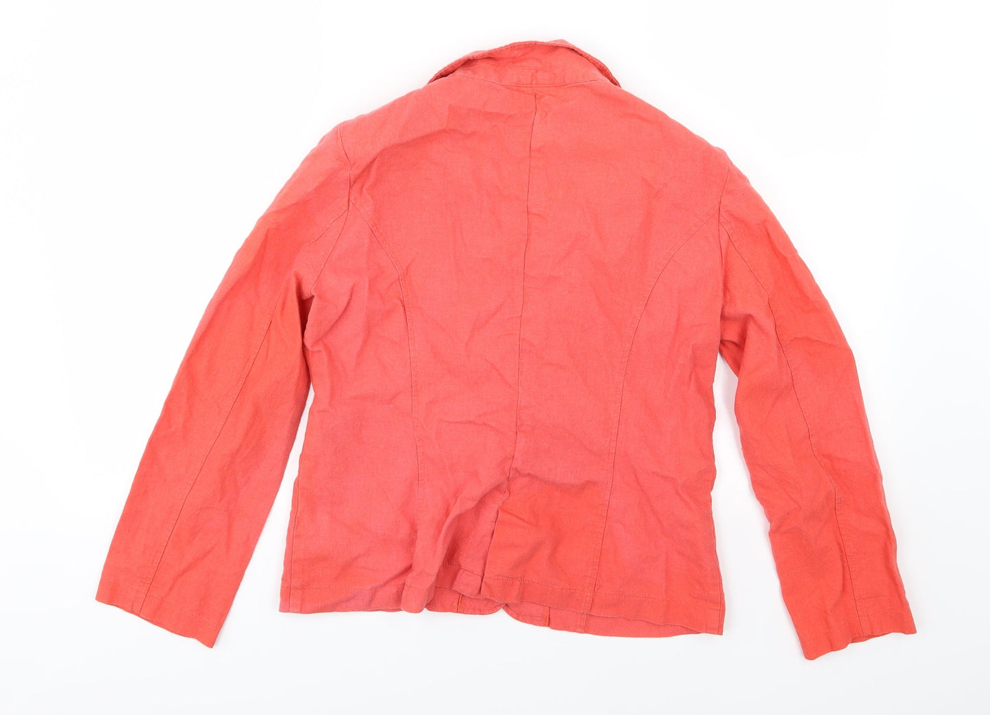 Peacocks Womens Red   Jacket  Size 14