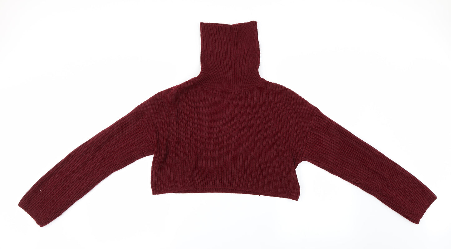 Missguided   Womens Purple   Pullover Jumper Size S