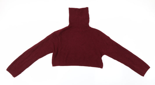 Missguided   Womens Purple   Pullover Jumper Size S