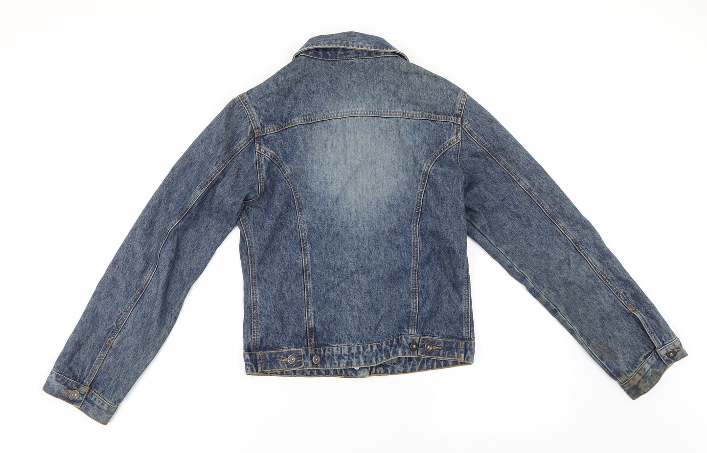 Chilli Pepper Womens Blue   Jacket Coat Size S