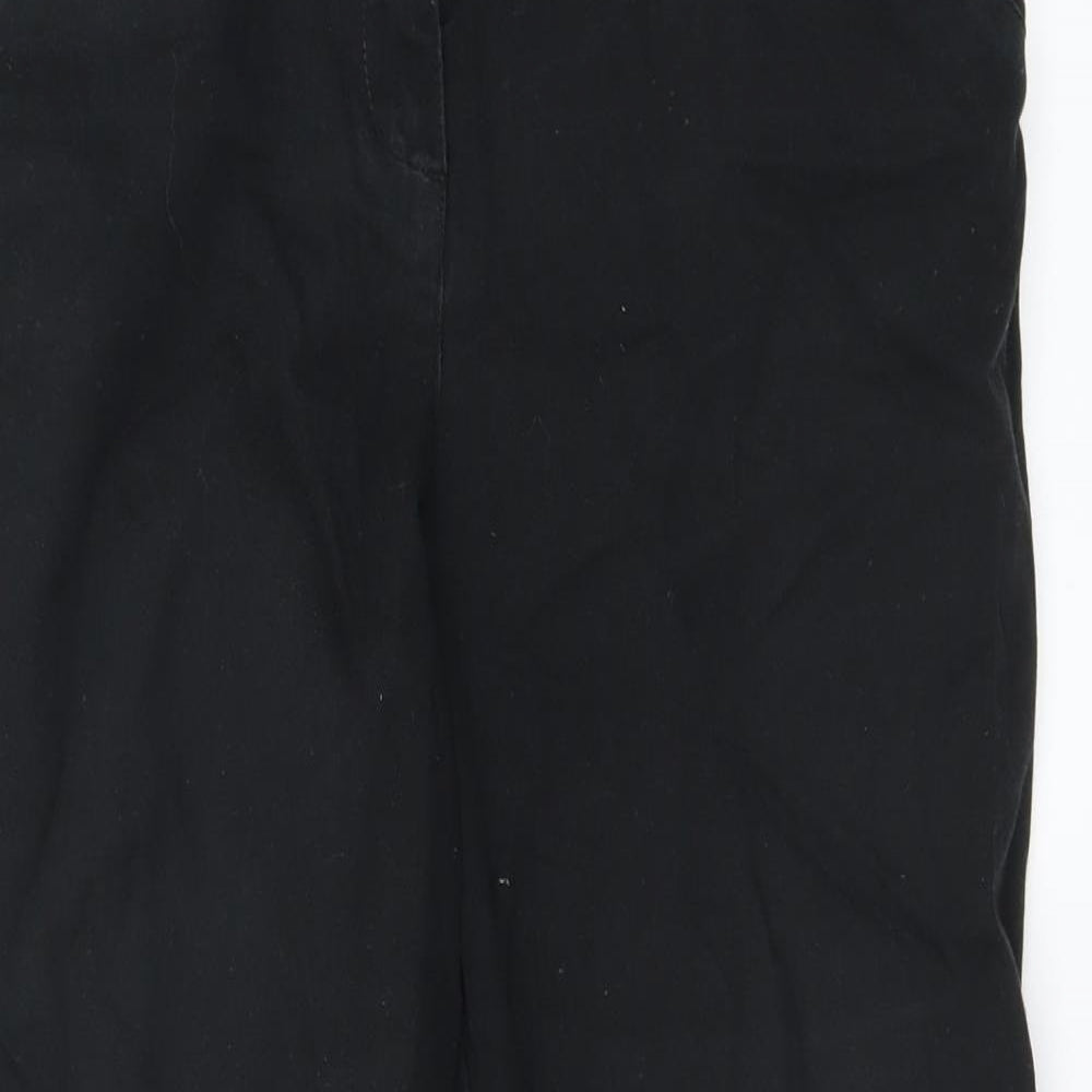 Wallis Womens Black   Trousers  Size 14 L22 in