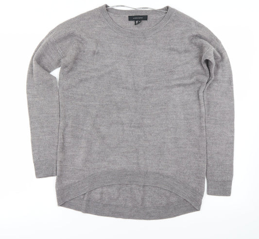 Atmosphere Womens Grey   Pullover Jumper Size 4