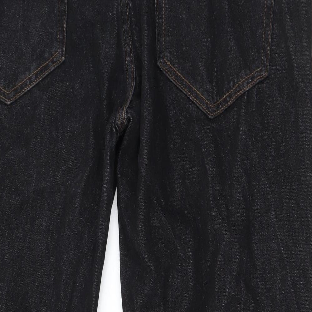 Preworn Womens Black   Straight Jeans Size 36 in L27 in