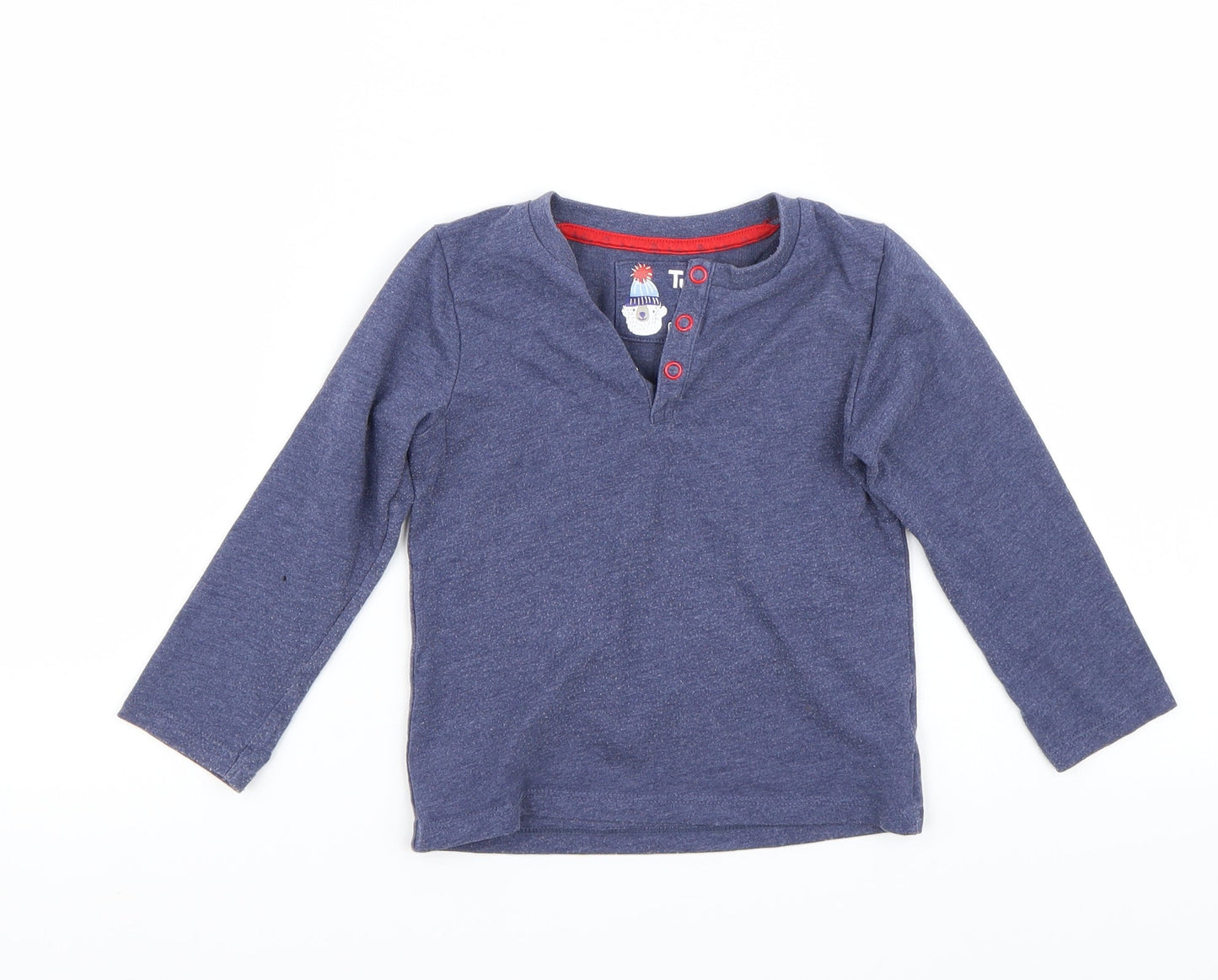 TU Boys Blue   Basic T-Shirt Size 2 Years