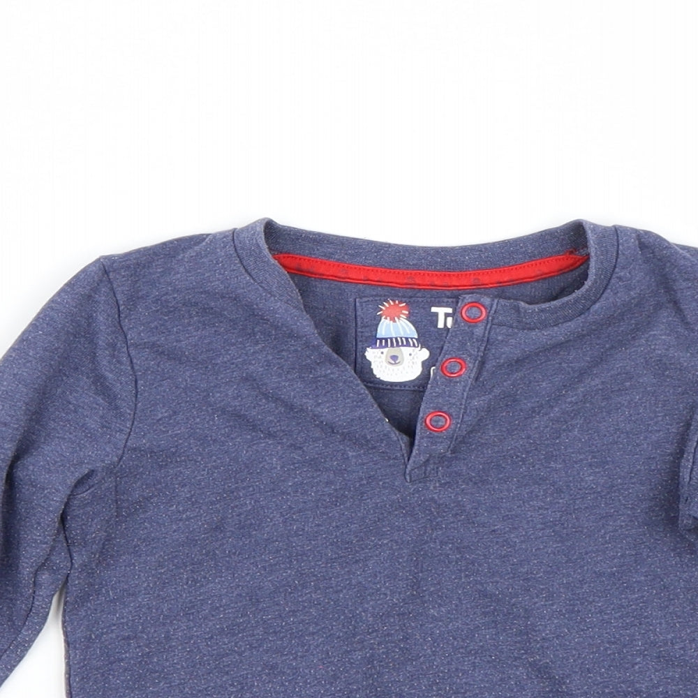 TU Boys Blue   Basic T-Shirt Size 2 Years