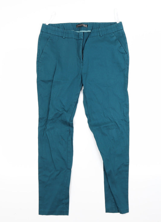 Atmosphere Womens Green   Trousers  Size 10 L25 in