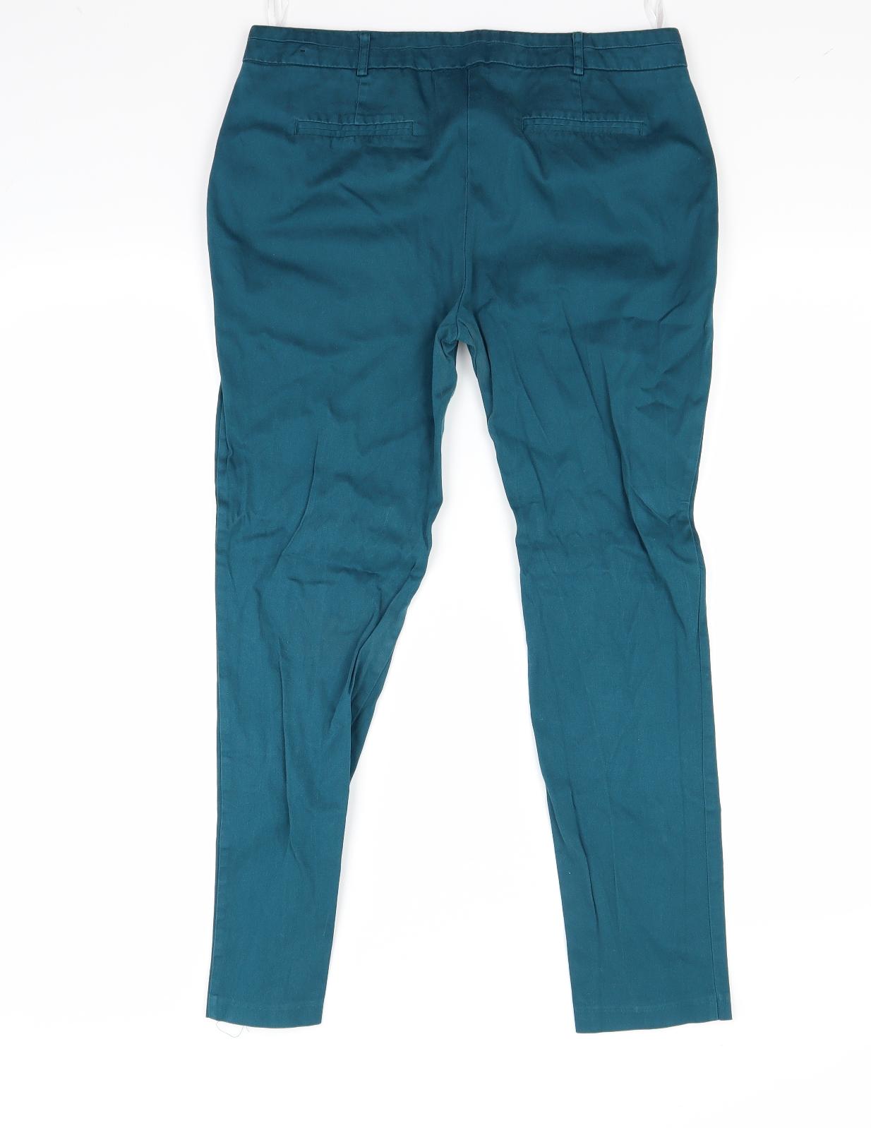 Atmosphere Womens Green   Trousers  Size 10 L25 in