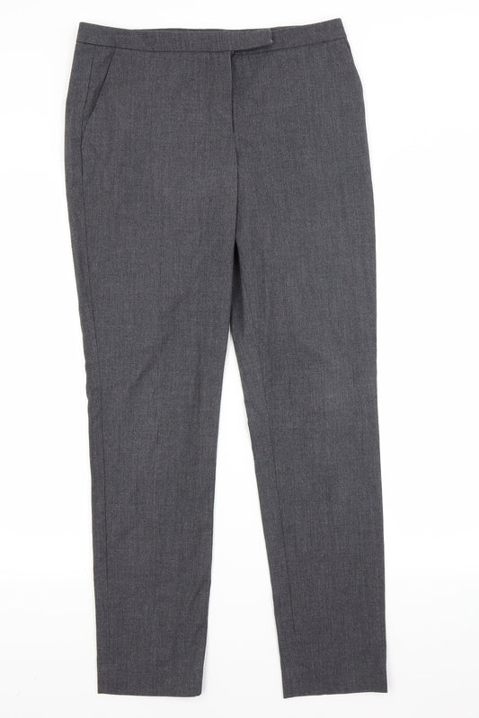 H&M Womens Grey   Sweatpants Trousers Size 8 L27 in