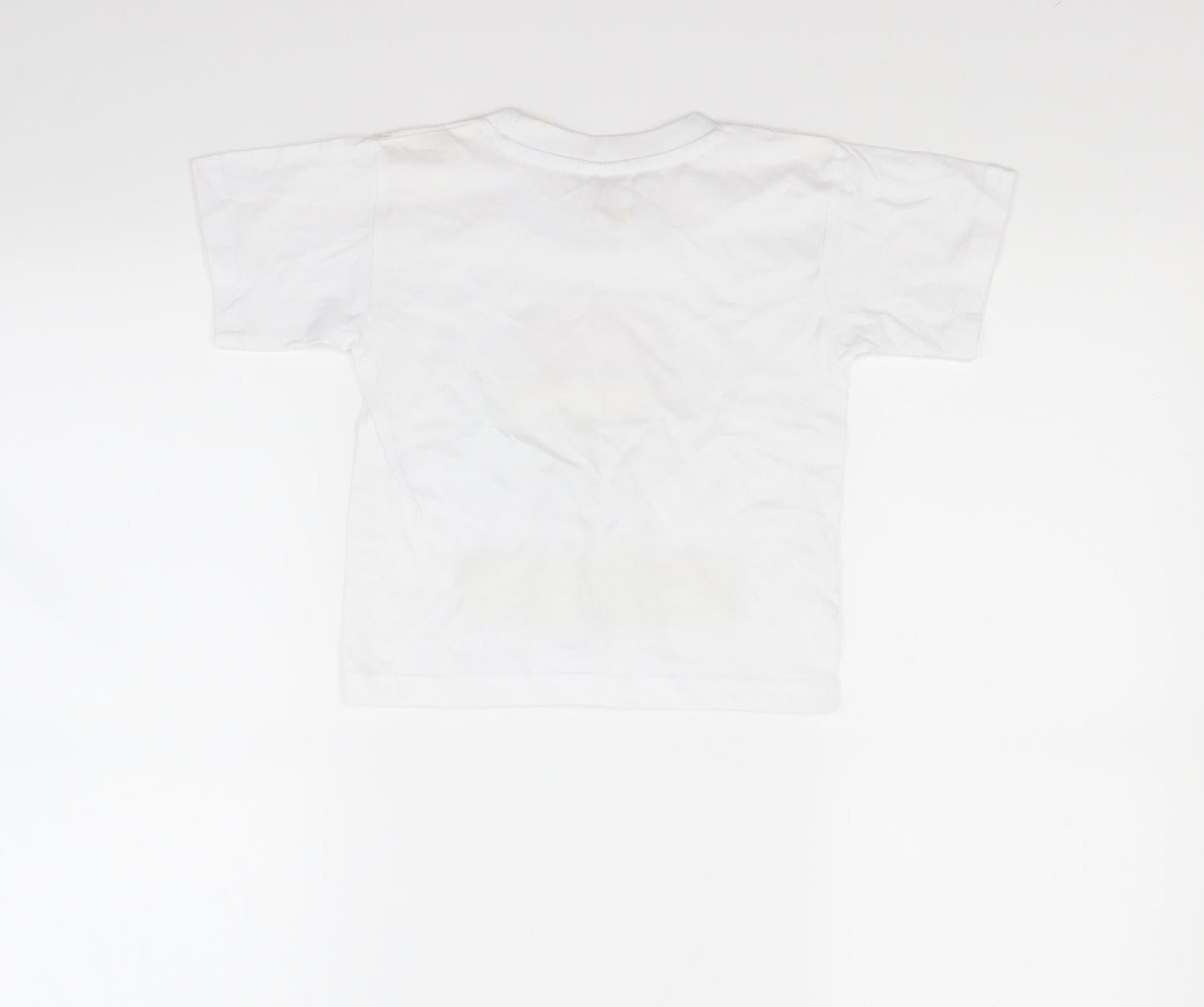 B&C Girls White   Basic T-Shirt Size 2 Years