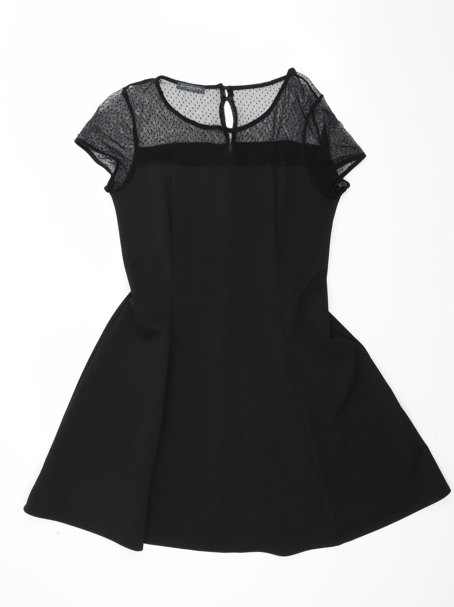 Lunalleva Womens Black   A-Line  Size L