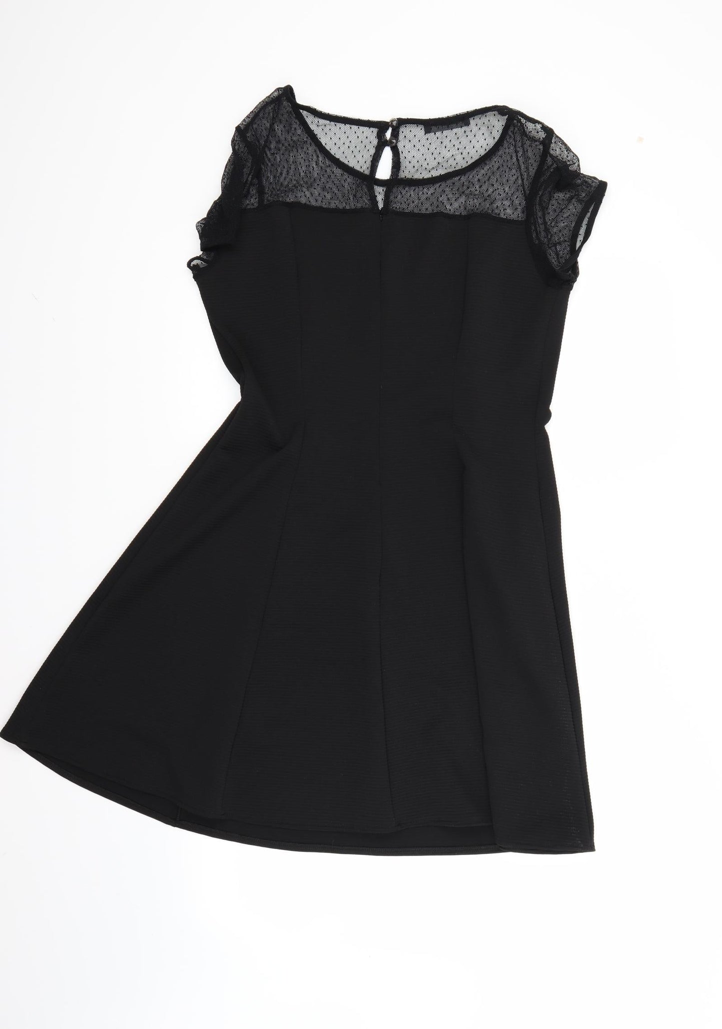 Lunalleva Womens Black   A-Line  Size L