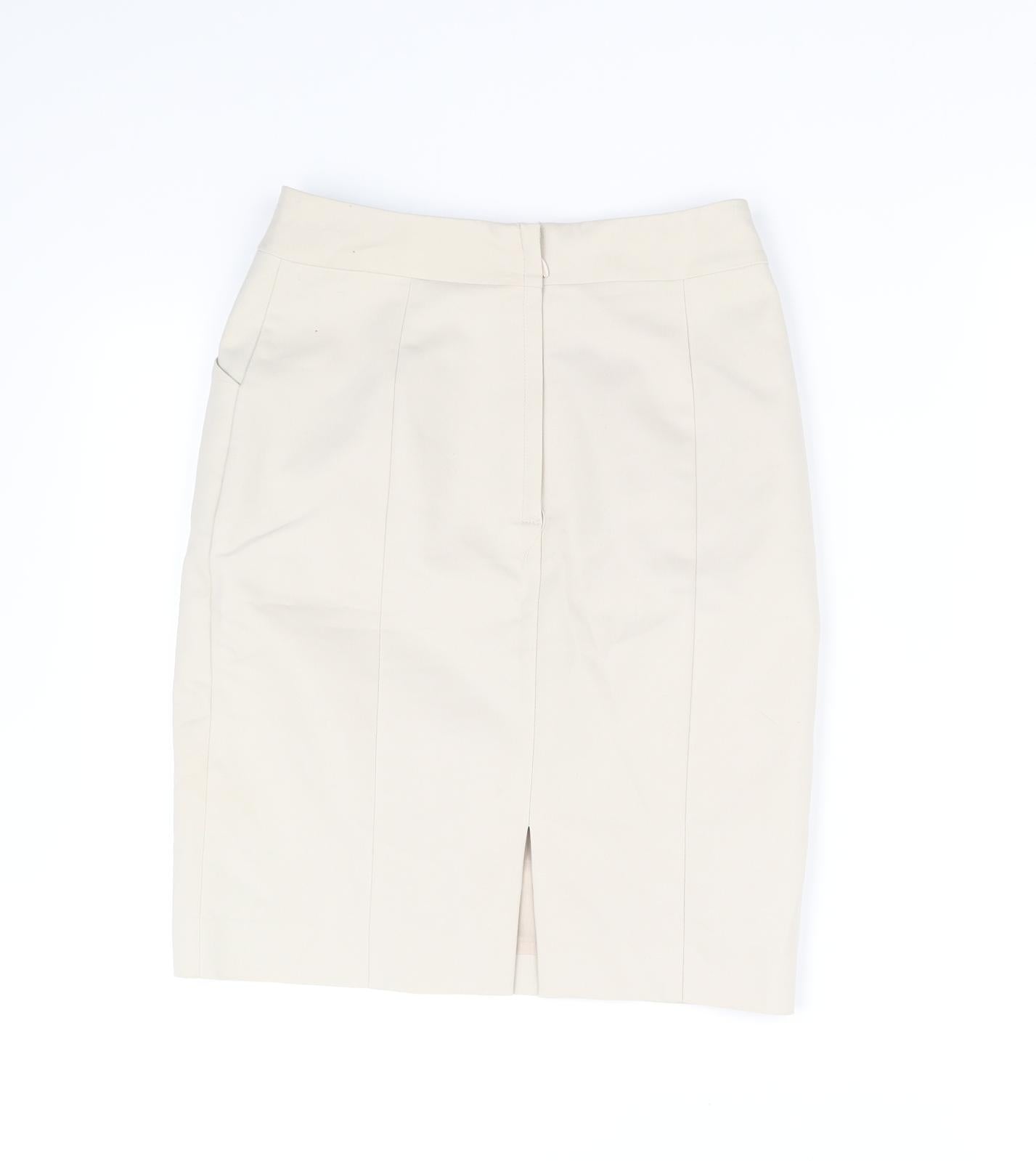 pre worn Womens Beige   Mini Skirt Size S