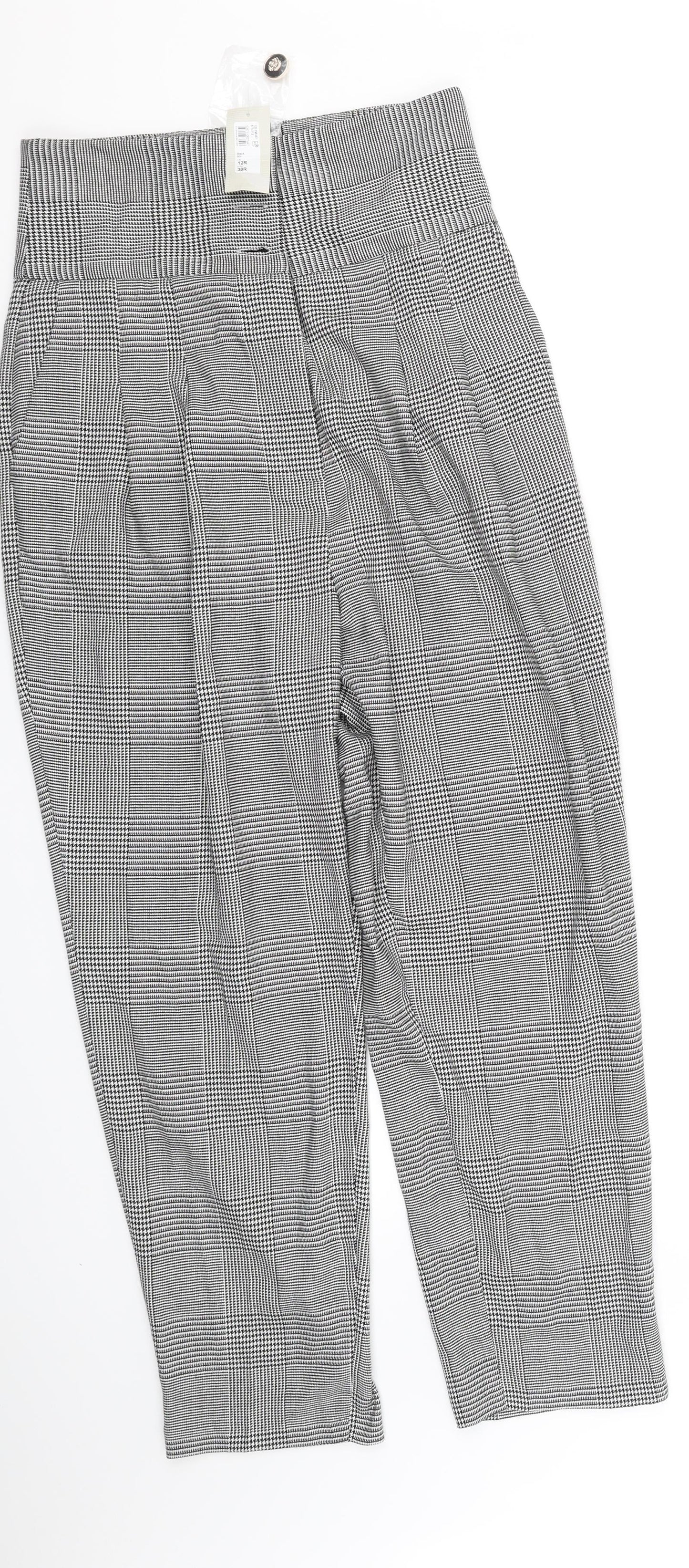 pre worn Womens Grey   Trousers  Size 12 L32 in
