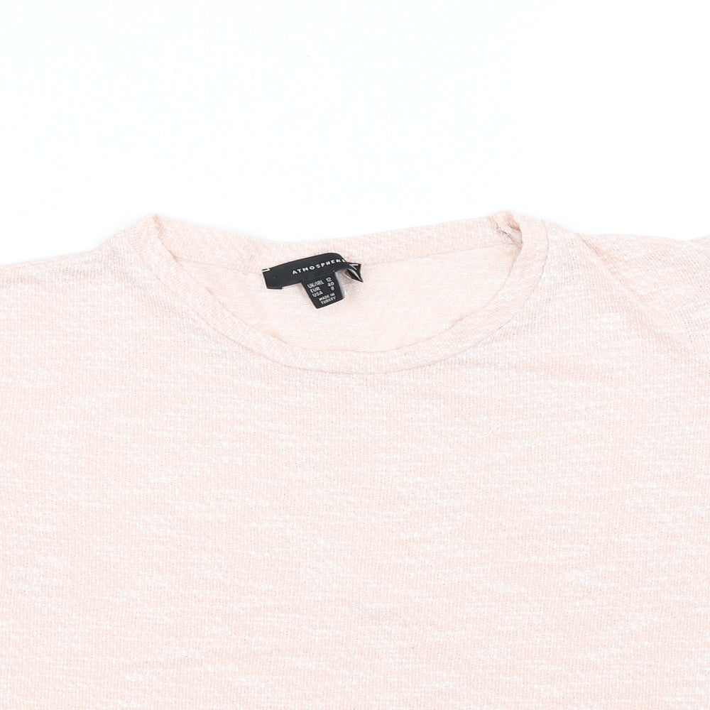 amosphere Womens Pink   Basic T-Shirt Size 12