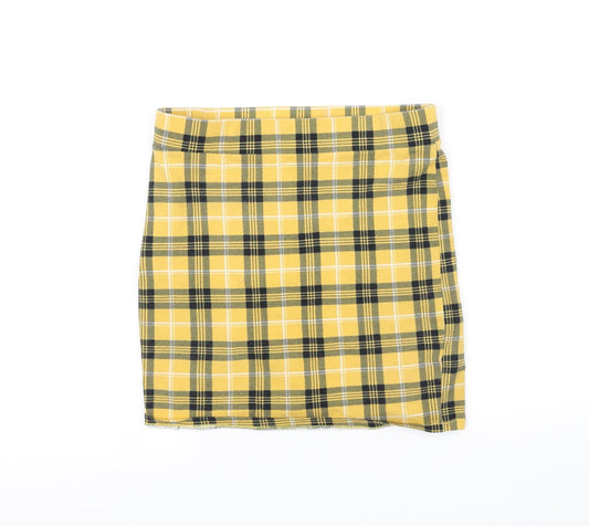 pre worn Girls Yellow   Cut-Off Shorts Size 12-13 Years
