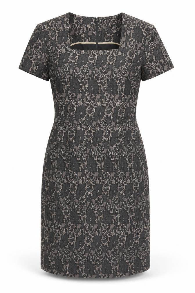 Savoir Womens Brown  Rayon Sheath  Size 14