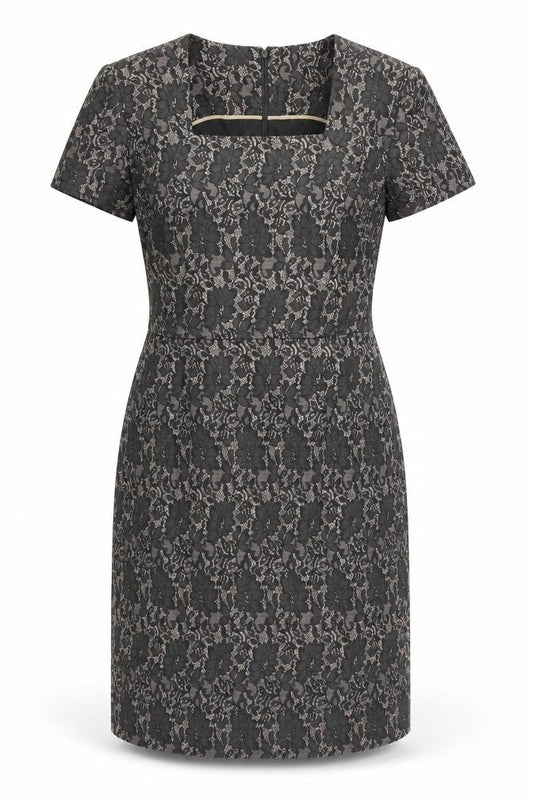 Savoir Womens Brown  Rayon Sheath  Size 14