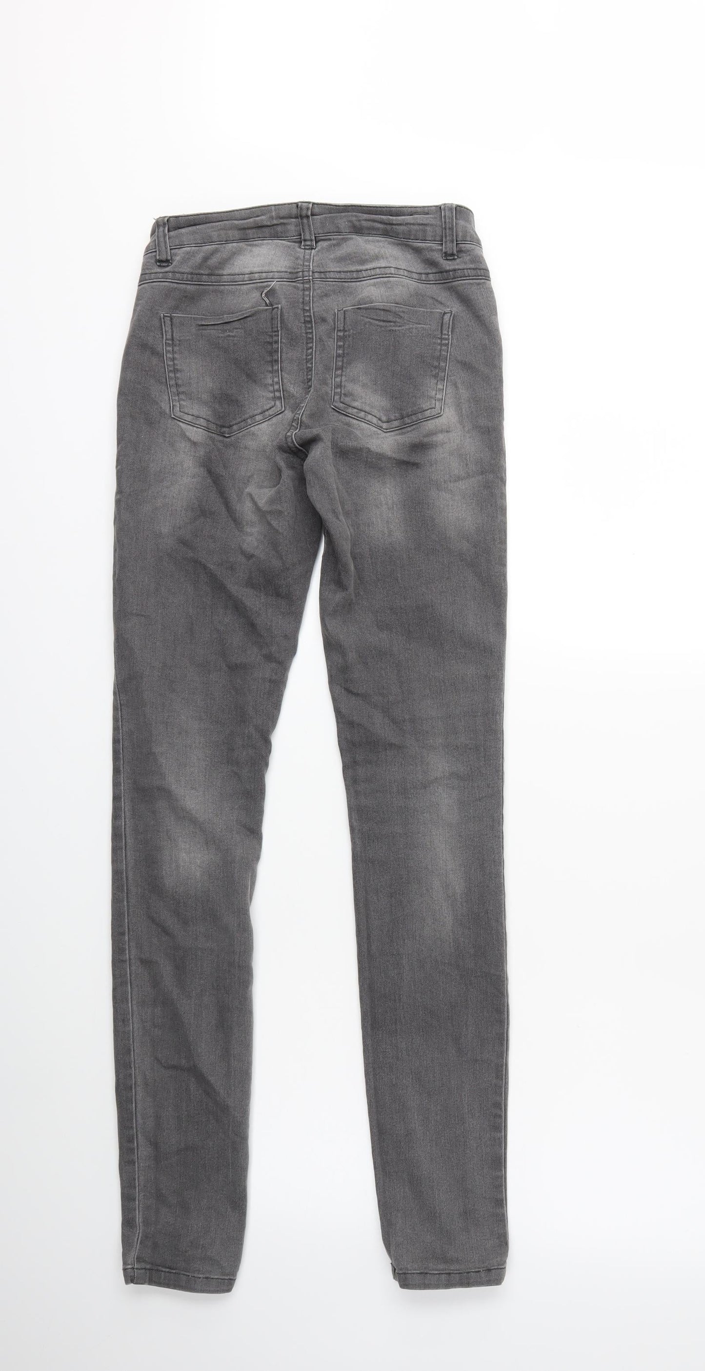Only Womens Grey  Denim Skinny Jeans Size XS L28 in