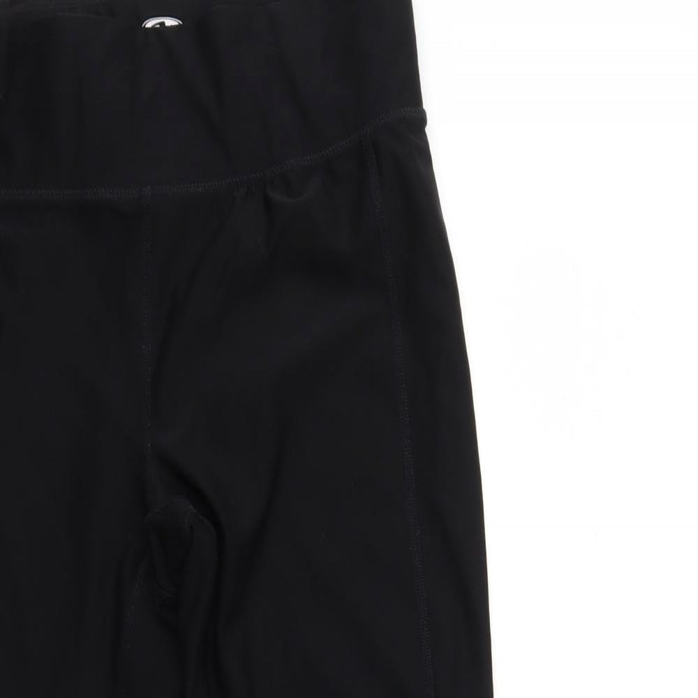 athletic wear Womens Black   Compression Leggings Size S L23 in