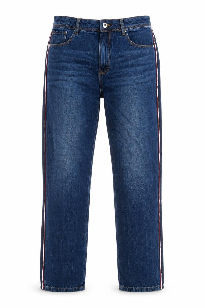 Preworn Womens Blue  Denim Straight Jeans Size 30 in L32 in