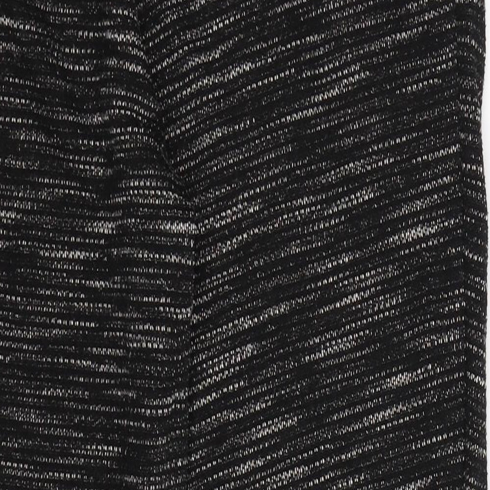 H&M Womens Black   Sweatpants Trousers Size 10 L25 in