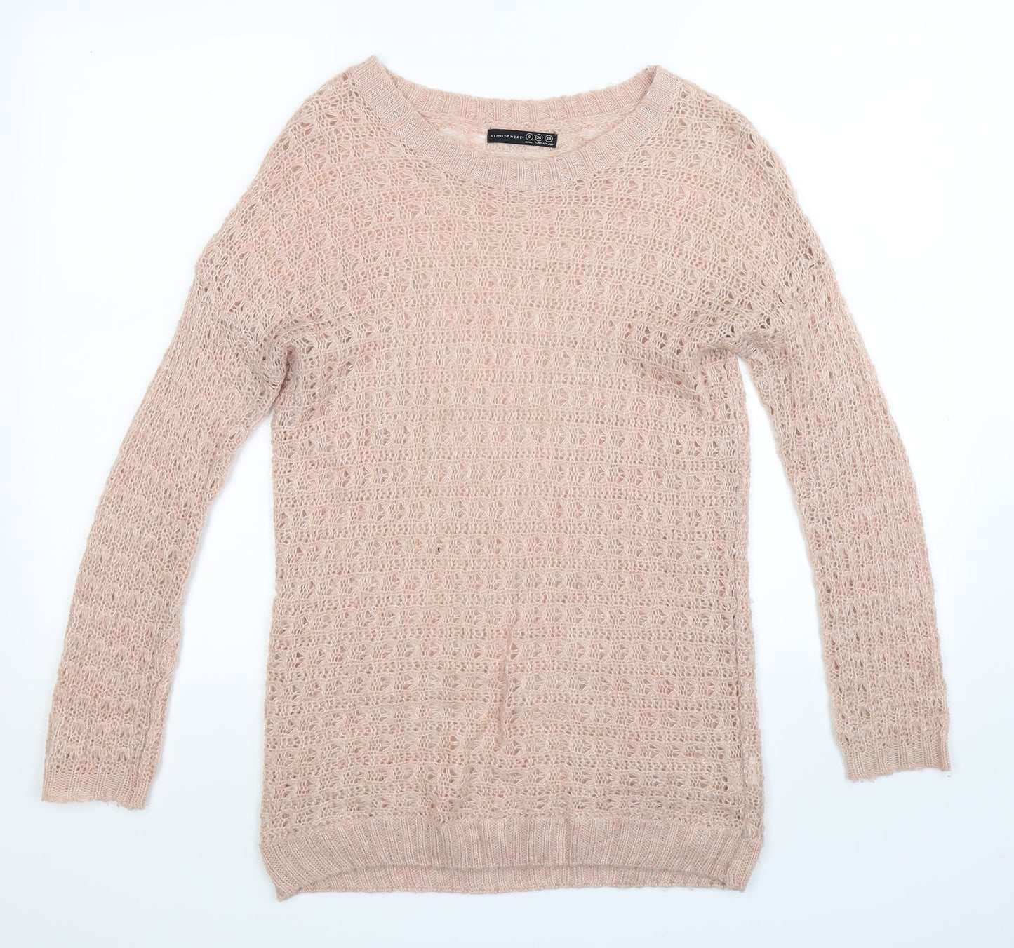 Atmosphere Womens Pink  Knit Pullover Jumper Size 8