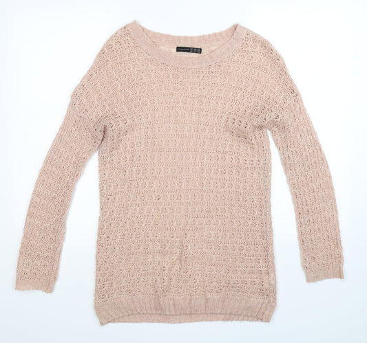 Atmosphere Womens Pink  Knit Pullover Jumper Size 8