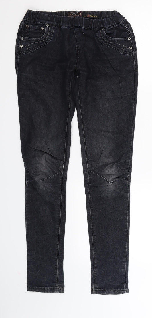 Preloved PARISIAN SIGNATURE Womens Blue  Denim Jegging Jeans Size 6 L29 in - Front