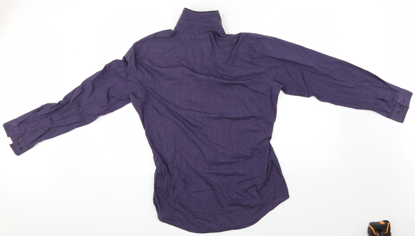 NEXT Mens Blue    Button-Up Size 16