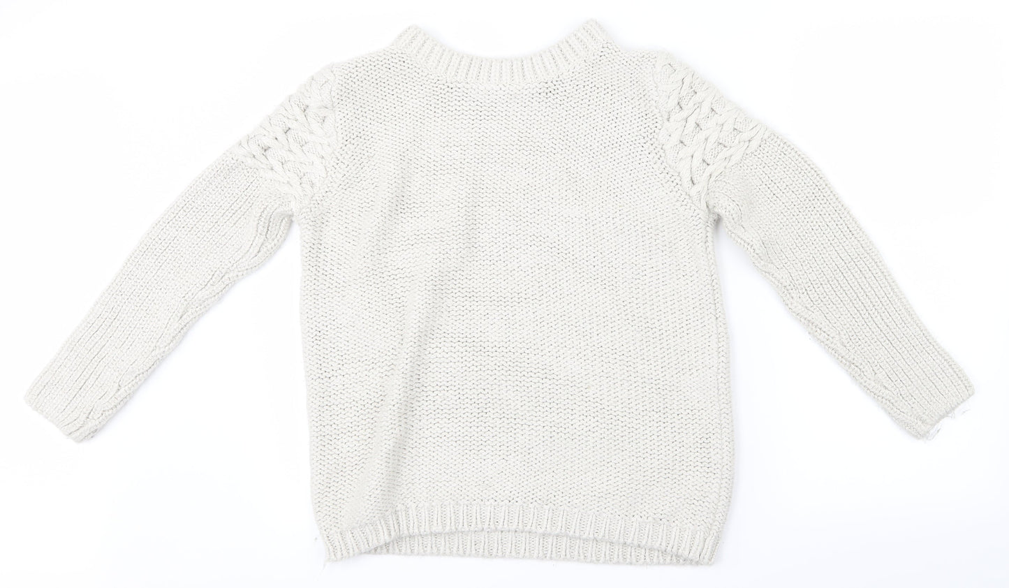 Falmer Heritage Womens White   Pullover Jumper Size M