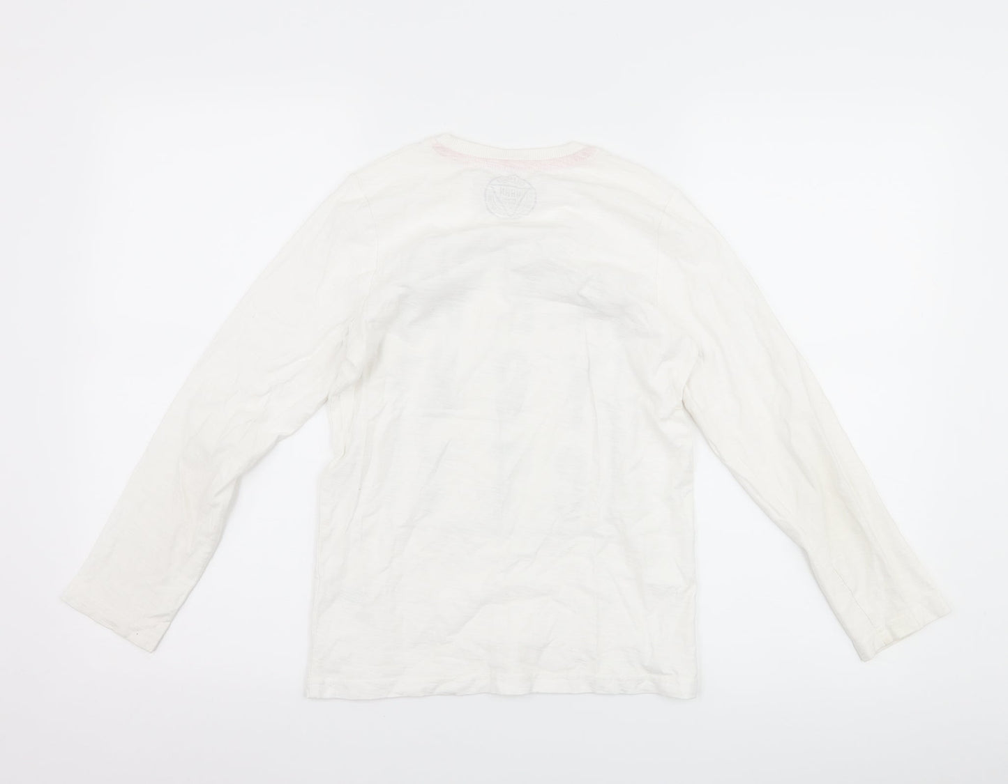 Matalan Boys White   Basic T-Shirt Size 10 Years  - New york